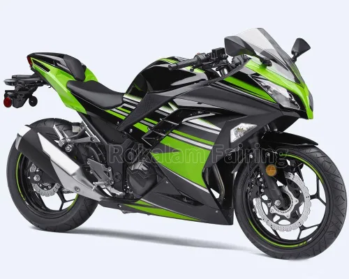 Para Kawasaki Ninja 300 2013 2014 2015 2016 EX 300 EX300 ABS Carrocería moto carenados Kit (moldeo por inyección)