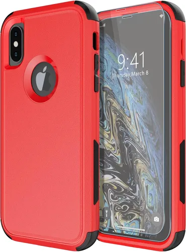Miniatura 25 de Diverbox Funda para iPhone 13 [compatible con MagSafe] [con protector de pantalla] [a prueba de golpes] [a prueba de caídas] Funda de protección