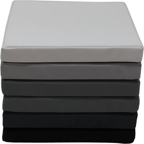 Miniatura 4 de Factory Direct Partners SoftScape - Cojines de piso cuadrados de 15 pulgadas con asas para salón de clases; asientos flexibles para guardería