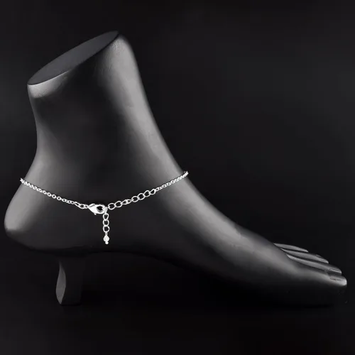 Miniatura 89 de YANARA Pulsera de tobillo para mujer, piedra de nacimiento natural, cuentas de piedras preciosas, tobillera delicada hecha a mano de 9 pulgadas +