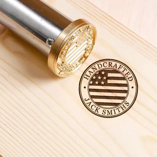 Miniatura 10 de Hierro de marca para madera, sello de cuero de madera de hierro personalizado para carpintería, regalo de boda, hecho a mano por diseño, fabricación