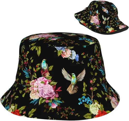 Miniatura 11 de Bucket Hats for Women Sun Beach Travel Cap Unisex Men Bucket Hat