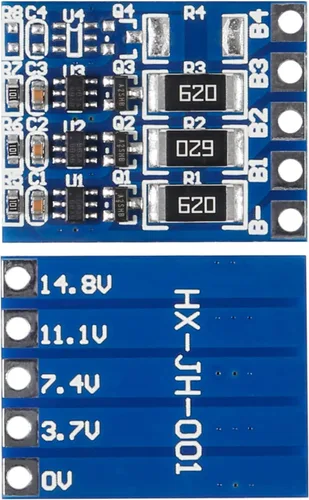 Miniatura 3 de Alinan 6 unids 3S 21 V 4.2 V Li-ion Balancer Junta 18650 Li-ion Balncing Carga Completa Batería Balance Función de Protección Junta