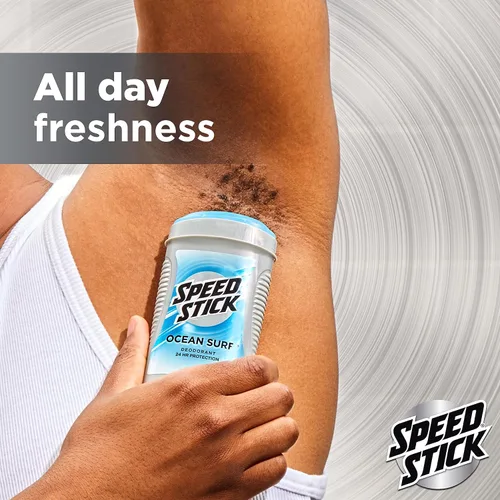 Miniatura 5 de Speed Stick Desodorante para hombres, Ocean Surf, 3 onzas, paquete de 4, el empaque puede variar