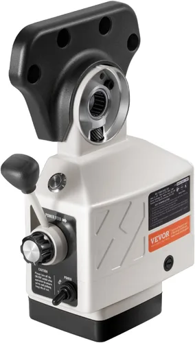 Miniatura 9 de Vevor Al-310S Fresadora de alimentación de eje X con torque de 450 pulgada-libras, Fresadora de alimentación de mesa de 0-200 RPM, 110V