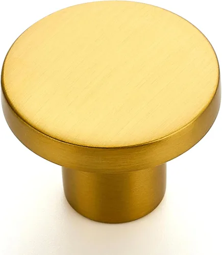 Miniatura 9 de Ravinte 1 paquete de pomos para gabinete negros, pomos redondos para cocina, tiradores para cajones de vestidor, tiradores para puertas de armario