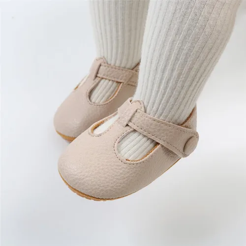 Miniatura 2 de COSANKIM Zapatos Mary Jane para bebé y niña, suela suave, con lazo, princesa, boda, antideslizantes, para bebé, para primera caminata, zapatos