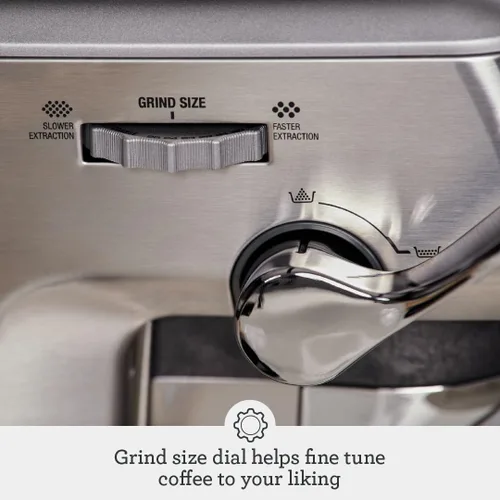 Miniatura 5 de Breville Barista Express Impress BES876BST, acero inoxidable negro