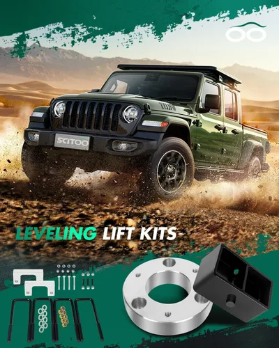 Miniatura 7 de SCTIOO Kit de elevación de nivelación delantera trasera de 3.5 pulgadas compatible con Chevrolet Silverado 1500 2007-2022, para GMC Sierra 1500
