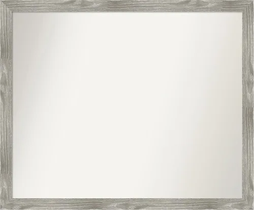 Miniatura 310 de Amanti Art Espejo personalizado, espejo de baño gris plomo a rayas, espejo de pared o espejo de tocador de baño sobre el fregadero