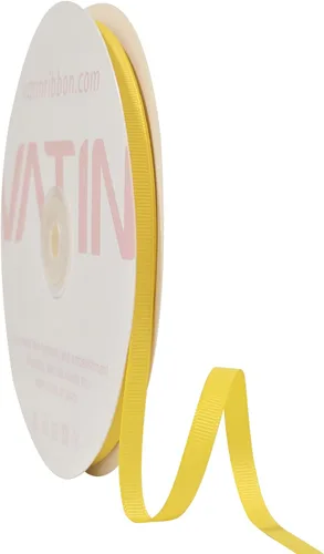 Miniatura 162 de Vatin - Rollo de cinta de grogrén, rollos de 25-50 yardas, perfecto para decoración de bodas, coronas, baby showers, envolturas de paquete de regalo