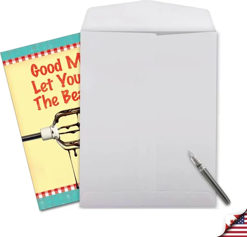 Miniatura 6 de NobleWorks Tarjeta de felicitación para el Día de la Madre Jumbo de 8.5 x 11 pulgadas con sobre (paquete de 1) Big Jumbo Mom Lick Beaters J9866MDG-US
