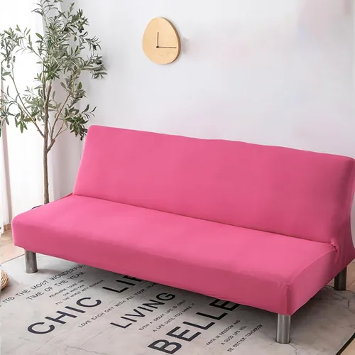 Miniatura 12 de Funda de sofá sin brazos, protector de muebles, funda elástica para sofá sin apoyabrazos, funda de elastano elástica para niños, mascotas y perros