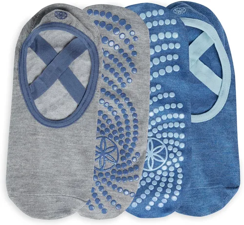 Miniatura 16 de Gaiam Grippy Studio Yoga Socks for Extra Grip in Standard or Hot Yoga