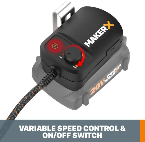 Miniatura 5 de Worx WA7151 20V MAKERX HubX Fuente de alimentación y adaptador de herramienta con puerto USB