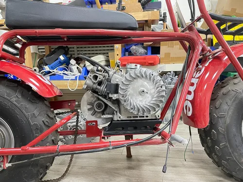 Miniatura 3 de Volante de aluminio 10krpm para Predator 212cc 200cc 224cc Non Hemi Cast,Fit Honda GX200,69730 69736 motor, para Coleman Mini Bike CT200U BT200X