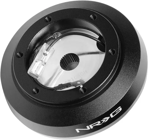 Miniatura 5 de NRG Innovations NRG-SRK-122H - Adaptador de cubo corto de liberación rápida para volante, patrón de pernos de 0.236 x 2.756 in, bocina de retención