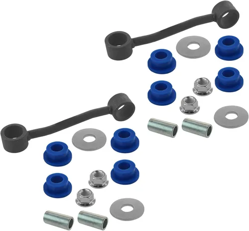 TRQ Juego de 2 barras estabilizadoras para el lado del conductor y del pasajero, compatible con Dodge Nitro 2007-2011 Jeep Liberty 2008-2012