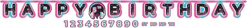Miniatura 16 de Disney Frozen 2 - Cartel jumbo con letras "Add-An-age", 10.5 x 10 pulgadas (paquete de 1), decoración de papel multicolor para fiestas, ideal