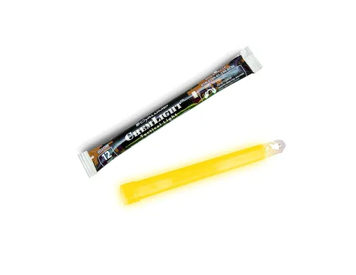 Miniatura 2 de Cyalume barras luminosas de grado militar amarillas - Barras de luz química ChemLight de emergencia ultra brillantes de 6 pulgadas de grado premium