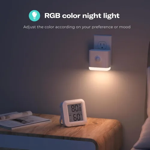 Miniatura 3 de THIRDREALITY Luz nocturna multifunción, repetidor Zigbee, 3 en 1 combina un sensor de movimiento, un sensor de iluminación y luz nocturna