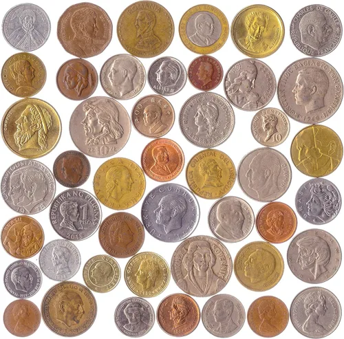 Miniatura 10 de LOTE de 28 Monedas Diferentes de la UE (Colección PRE-Euro) - Monedas Coleccionables, Monedas Antiguas para Álbum o Exhibición