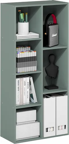 Miniatura 72 de Furinno - Estantería abierta reversible de 5 cubos, color blanco y rosado, 11069WH/PI Blanco/Rosa