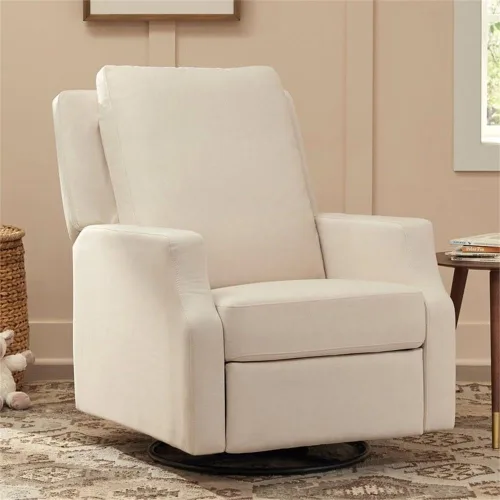 Miniatura 2 de Namesake Crewe Glider - Silla reclinable para guardería – GREENGUARD Gold & Certi-PUR certificado US – Mecedora deslizante para guardería y sala