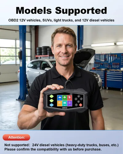 Miniatura 5 de Herramienta de diagnóstico OBD2, escáner OBD2 profesional ZEXMTE con flujo de datos, modo 6, modo 8 y preparación I/M, lector de código mejorado