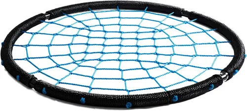 Miniatura 4 de Wonline Columpio para árbol de telaraña de 40 pulgadas, capacidad de peso de 330 libras, columpio de red para interiores y exteriores para niños