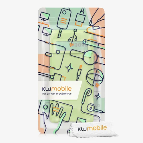 Miniatura 570 de kwmobile Funda Compatible con Google Pixel 6 Pro - Funda de teléfono de silicona TPU con acabado suave - Azul Arrecife