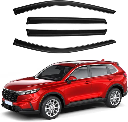 Miniatura 10 de Canvcle RAV4 Rain Guards - Window Visors for Toyota RAV4 2006-2012, Outside-Mount Tape-On Side Window Wind Deflectors for RAV4 Accessories, Vent