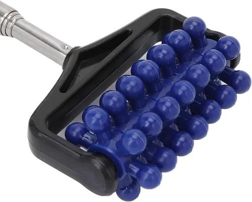 Miniatura 6 de YUYTE Masajeador telescópico Rodillo de espalda ajustable para masaje con brazo trasero ajustable para hombres y mujeres [azul marino]