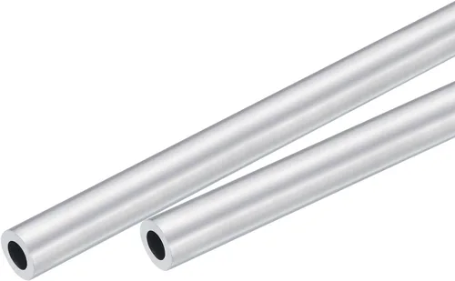 Miniatura 8 de uxcell Tubo redondo de aluminio 6063 0.157 in OD 0.118 in diámetro interior 11.811 in longitud tubería