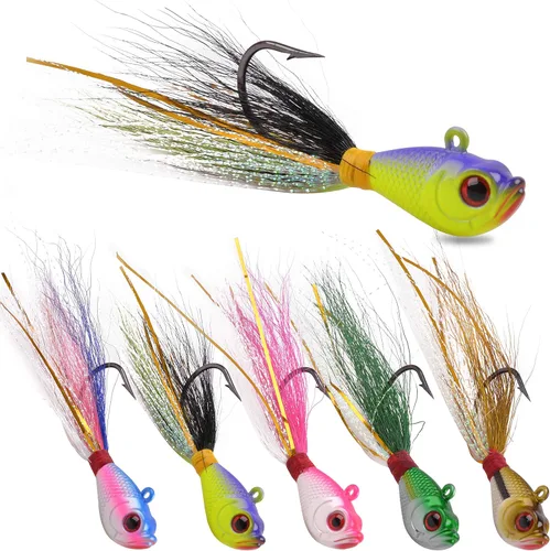 Señuelos de pesca de agua salada, señuelos de pesca de cola de buque, señuelo de pesca de surf, señuelo de pesca de natación, anzuelo para lubina,