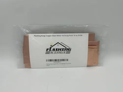 Miniatura 2 de Flashing Kings Chatarra de cobre 1lb Chatarra Pack 16 oz 24 Ga