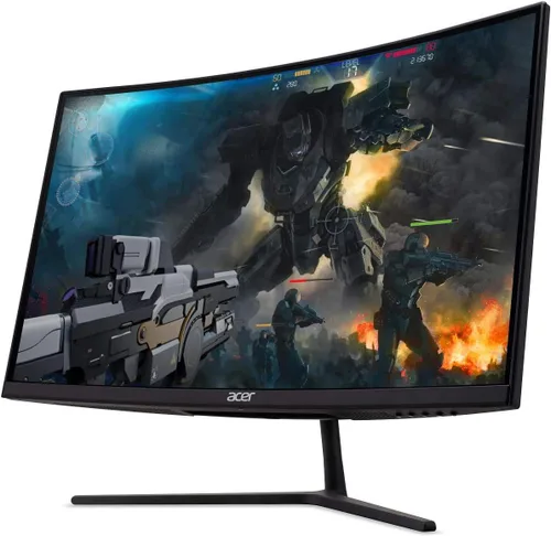 Miniatura 2 de acer EI272UR Pbmiiipx 27" 1500R Curvo WQHD (2560 x 1440) Monitor VA para juegos con tecnología AMD Radeon FreeSync2 HDR, 144Hz, pantalla certificada