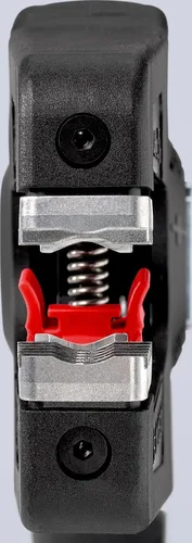 Miniatura 8 de KNIPEX Precistrip16 - Pelacables automático, en blíster, 0,08-16 mm², con ajuste fino, tope de longitud ajustable, pelacables, 12 52 195 SB