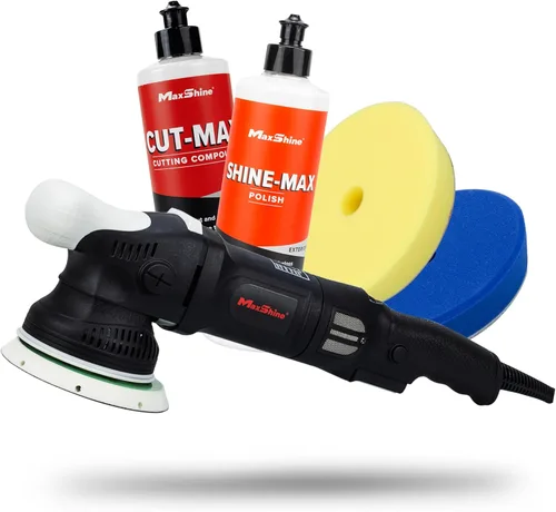 Miniatura 13 de Maxshine M15 Pro Pulidora de Doble Acción Lanzamiento de 15 mm, placa de respaldo de 5”, motor de 1000 W Velocidad variable, agarre ergonómico