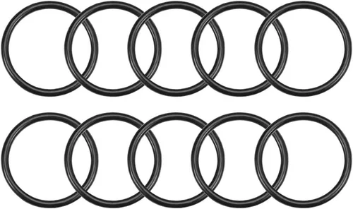 Miniatura 13 de uxcell Juntas tóricas de goma de nitrilo 32 mm OD 27 mm ID 2,5 mm de ancho, junta de sellado métrica de goma de nitrilo para maquinaria automotriz