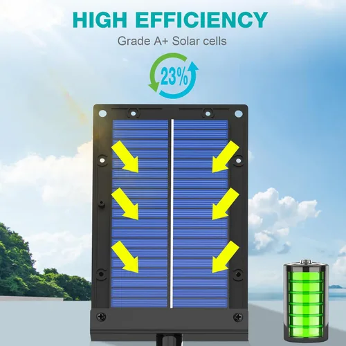 Miniatura 3 de Panel solar para comedero de ciervos, panel solar de 6 V, alimentador de caza al aire libre, impermeable, cargador de batería de energía solar de 6