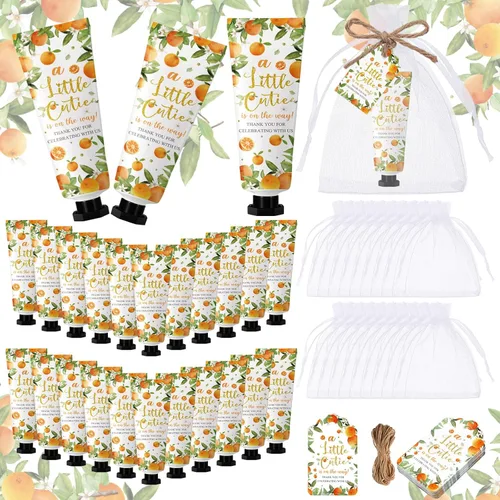 Miniatura 28 de 48 juegos/144 piezas de crema de manos para baby shower, regalos de fiesta para invitados, regalos de novia, boda, agradecimiento, mini juego