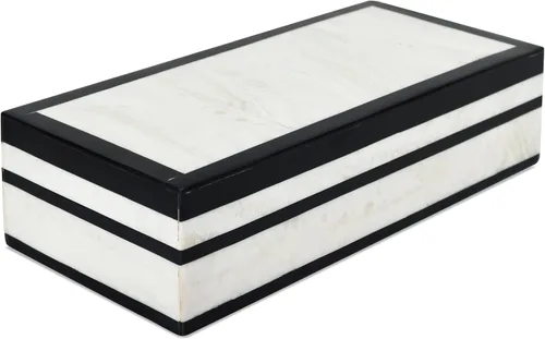 Miniatura 168 de Handicrafts Home Caja de recuerdo decorativa de 8 x 5 – Pequeña caja organizadora con tapa, almacenamiento decorativo Boho, caja de memoria retro