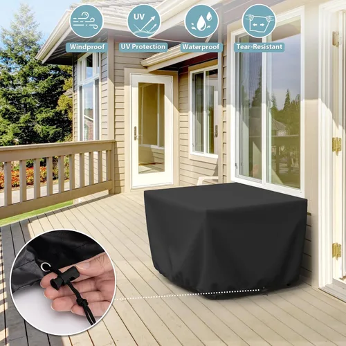 Miniatura 4 de Cubierta de mesa para hoguera Outland Living 401/403 para exteriores, mesa de fuego de gas propano para exteriores, 44 pulgadas, resistente al agua
