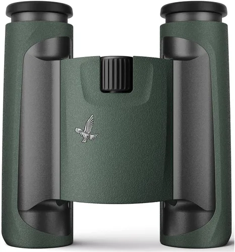 Miniatura 6 de SWAROVSKI OPTIK - Prismáticos de bolsillo de 10 x 25 CL con oculares torcidos y gran campo de visión (verde, bolsa de campo de montaña)