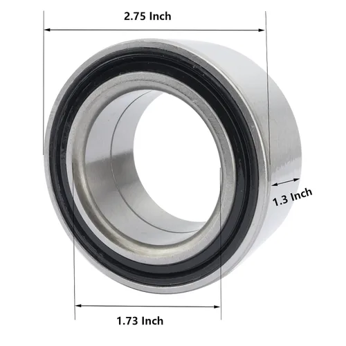Miniatura 3 de Buje de rueda, 1.73 pulgadas ID Wheel Stud y kit de reparación de rodamientos delantero izquierdo derecho para Polaris UTV RZR 570, RZR 800, RZR S