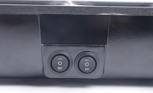 Miniatura 9 de Parrilla eléctrica con olla caliente, olla caliente eléctrica antiadherente 2 en 1 para interiores y sartén, control de temperatura dual Negro