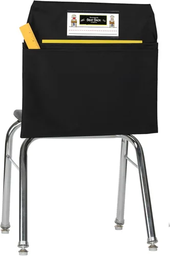 Miniatura 5 de Seat Sack Bolsillo de Almacenamiento Grande para Silla de 17", Azul - Perfecto Organizador de Bolsillo Sobre la Silla para Sillas y Escritorios