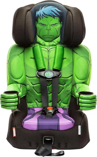 Miniatura 18 de KidsEmbrace 2-in-1 Car Seat Forward-Facing Harness (26.5–65 lbs) & Booster Mode (40–100 lbs) Latch Premium Fit with Multi-Position Headrest