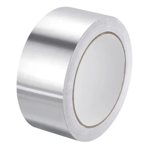 Miniatura 13 de MECCANIXITY Cinta de papel de aluminio, cinta de aluminio de 0.79 pulgadas x 65 pies (3.5 mil), cinta HVAC de alta temperatura, cinta de aluminio